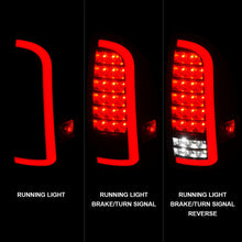 Load image into Gallery viewer, ANZO 05-15 Toyota Tacoma Full LED Tail Lights w/Light Bar Sequential Black Housing Clear Lens - GTR Auto
