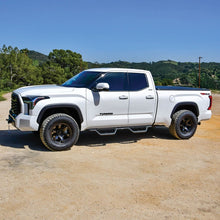 Load image into Gallery viewer, Westin 2022+ Toyota Tundra Double Cab Outlaw Nerf Step Bars - Textured Black - GTR Auto