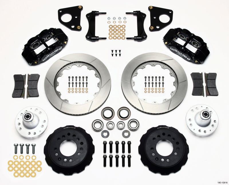 Wilwood Narrow Superlite 6R Front Hub Kit 14.00in 62-72 CDP B & E Body-Drum - GTR Auto