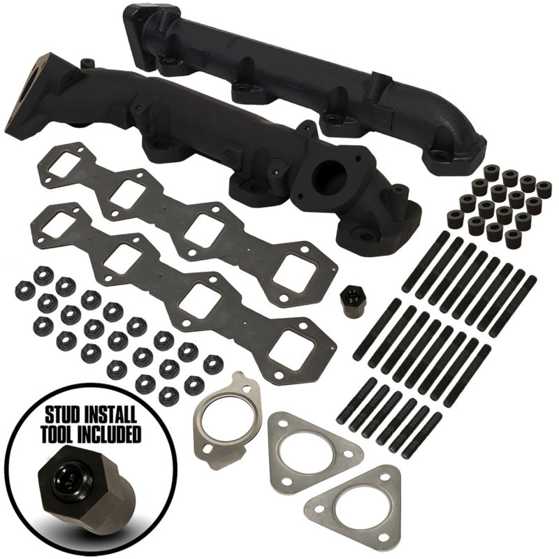 BD Diesel Exhaust Manifold Kit - Ford 2015-2019 F250 6.7L PowerStroke - GTR Auto