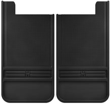 Load image into Gallery viewer, Husky Liners Universal 12in Wide Black Rubber Rear Mud Flaps w/o Weight - GTR Auto