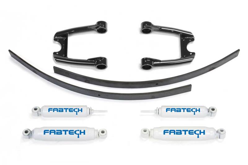 Fabtech 84-95 Toyota P/U 2WD 3.5in Perf Sys w/Perf Shks - GTR Auto