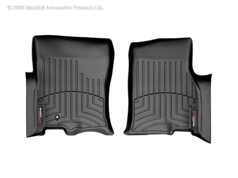 WeatherTech 07-10 Ford Expedition Front FloorLiner - Black - GTR Auto