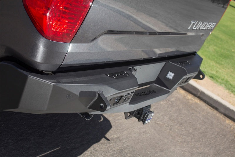 Addictive Desert Designs 2014+ Toyota Tundra Stealth Fighter Rear Bumper w/ Backup Sensor Cutouts - GTR Auto