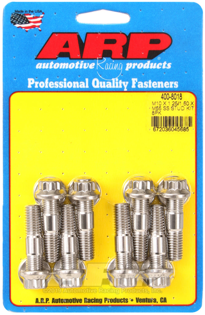 ARP M10 x 1.25/1.50 x 48mm Broached Stud Kit - GTR Auto