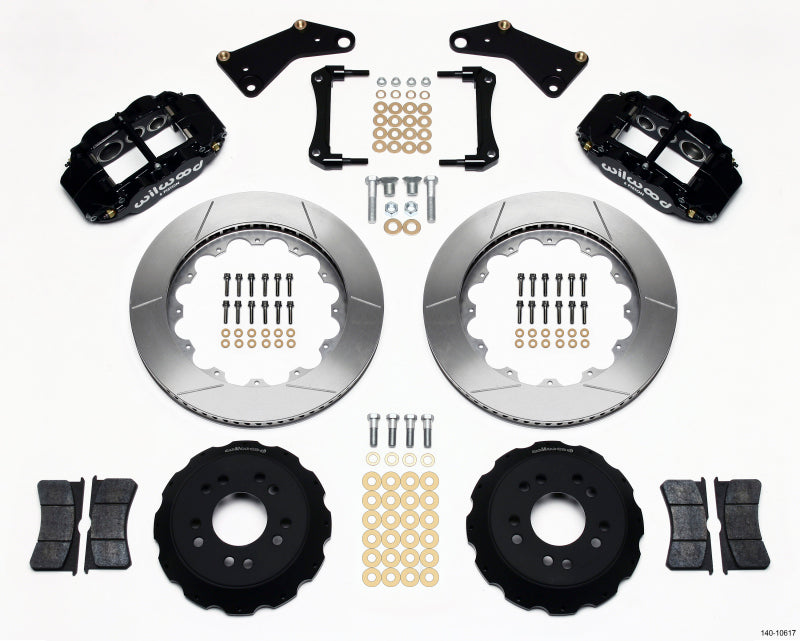 Wilwood Narrow Superlite 6R Front Hat Kit 14.00in 65-82 Corvette C2/C3 - GTR Auto