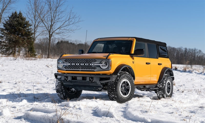 N-Fab 21-22 Ford Bronco 2 Door Predator PRO Step System - Wheel 2 Wheel - Tex. Black - GTR Auto
