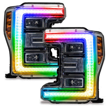 Load image into Gallery viewer, Oracle 17-19 Ford F-250/F-350 Superduty Headlight DRL Kit - ColorSHIFT w/ 2.0 Controller