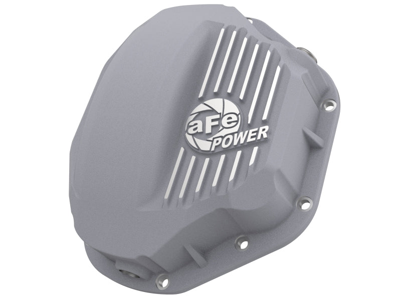 aFe Rear Differential Cover (Raw; Street Series); Dodge Diesel Trucks 94-02 L6-5.9L (td) - GTR Auto