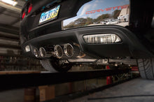 Load image into Gallery viewer, Stainless Works 2009-13 C6 Corvette Axle Back 2-1/2in Dual Chambered Turbo Mufflers Quad 4in Tips