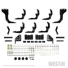 Load image into Gallery viewer, Westin 2019 Chevrolet Silverado/Sierra 1500 Crew Cab (6.5ft) R5 Modular Nerf Step Bars - Black - GTR Auto