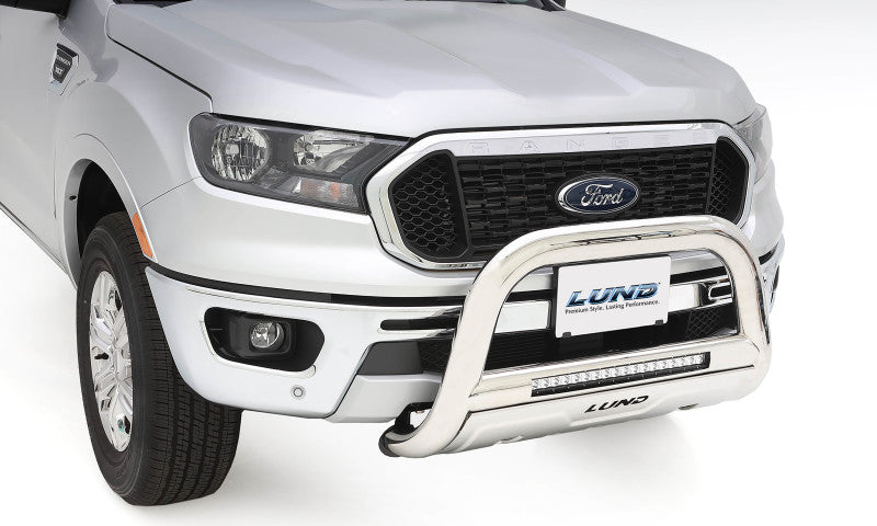 Lund 2017 Ford F-250 Super Duty Bull Bar w/Light & Wiring - Polished - GTR Auto