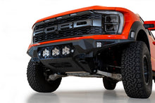 Load image into Gallery viewer, Addictive Desert Designs 2021+ Ford Raptor Bomber Front Bumper w/ 3 Baja Designs LP6 Light Mounts - GTR Auto