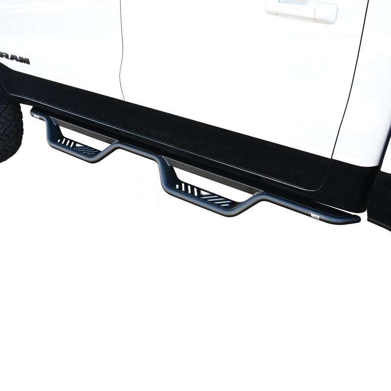 Westin 19-22 Ram 1500 Crew Cab (Excl. 19-22 Ram 1500 Classic) Outlaw Nerf Step Bars - Textured Black - GTR Auto
