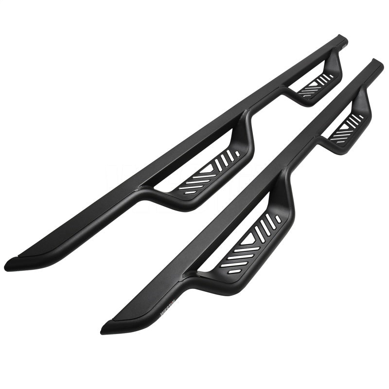Westin 19-22 Ram 1500 Crew Cab (Excl. 19-22 Ram 1500 Classic) Outlaw Nerf Step Bars - Textured Black - GTR Auto