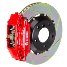 Load image into Gallery viewer, Brembo 00-02 S4 Rear GT BBK 4 Piston Cast 2pc 328x28 2pc Rotor Slotted Type-1-Red