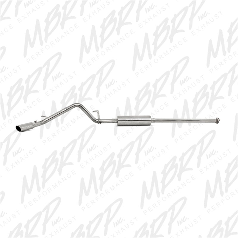 MBRP 05-13 Toyota Tacoma 4.0L EC/CC Cat Back Single Exit Aluminized Exhaust - GTR Auto
