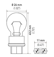 Load image into Gallery viewer, Hella Bulb 3157 12V 27/7W W2.5x16q S8 - GTR Auto