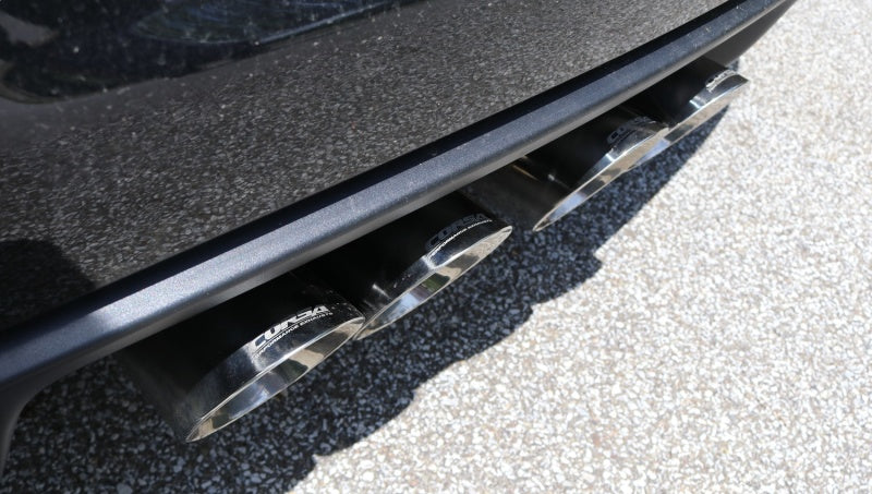 Corsa 2009-2013 Chevrolet Corvette (C6) 6.2L Polished Xtreme Axle-Back Exhaust w/4.5in Tips - GTR Auto