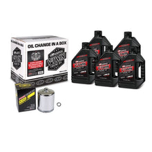 Load image into Gallery viewer, Maxima V-Twin Quick Change Kit Synthetic w/Chrome Filter Milwaukee-Eight