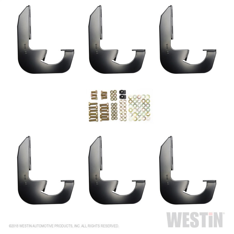 Westin 2004-2010 Dodge/Chrysler Durango Running Board Mount Kit - Black - GTR Auto