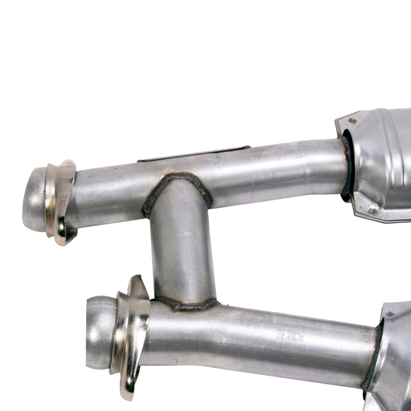 BBK 86-93 Mustang 5.0 High Flow H Pipe With Catalytic Converters - 2-1/2 - GTR Auto