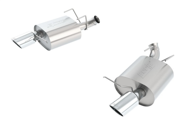 Borla 13-14 Mustang GT/Boss 302 5.0L V8 RWD Single Split Rr Exit Touring Exhaust (rear section only) - GTR Auto
