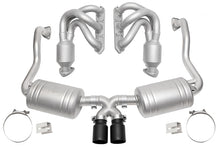 Load image into Gallery viewer, SOUL 00-04 Porsche 986 Boxster Street Exhaust Package - Straight Cut Satin Black Tips