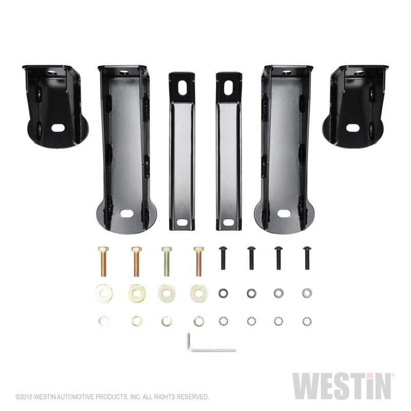 Westin 2019 Chevrolet Silverado/Sierra 1500 Crew Cab Platinum 4 Oval Nerf Step Bars - SS - GTR Auto