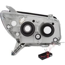 Load image into Gallery viewer, ANZO 2006-2009 Toyota 4Runner Projector Headlights w/ Halo Black - GTR Auto
