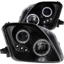 Load image into Gallery viewer, ANZO 1997-2001 Honda Prelude Projector Headlights w/ Halo Black w/ LED - GTR Auto