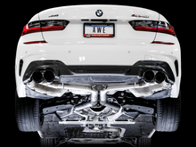 Load image into Gallery viewer, AWE Tuning 2019+ BMW M340i (G20) Track Edition Exhaust - Quad Diamond Black Tips - GTR Auto