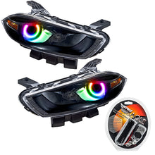 Load image into Gallery viewer, Oracle 13-16 Dodge Dart SMD HL - Black - Halogen - ColorSHIFT