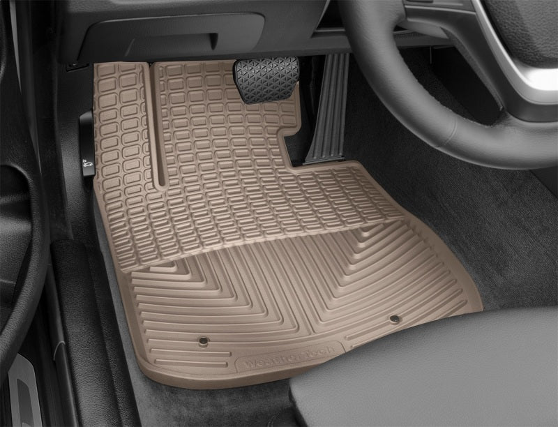 WeatherTech 2014+ BMW 4-Series Front Rubber Mats - Tan - GTR Auto