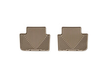 Load image into Gallery viewer, WeatherTech 04+ BMW X3 Rear Rubber Mats - Tan - GTR Auto