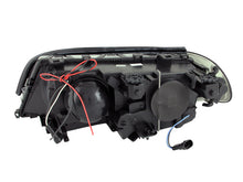 Load image into Gallery viewer, ANZO 2000-2003 BMW 3 Series E46 Projector Headlights w/ Halo Black - GTR Auto