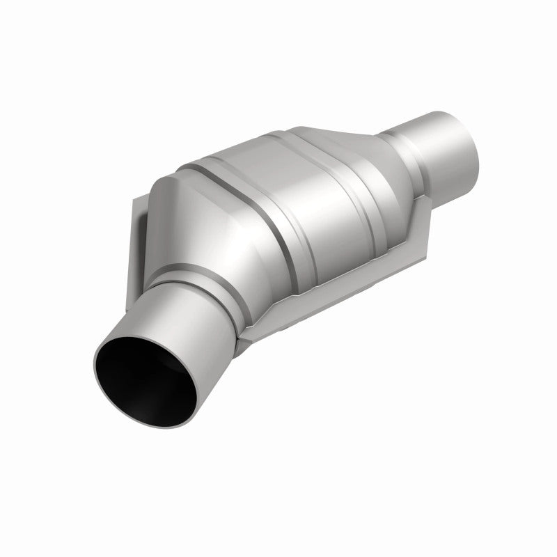MagnaFlow Universal Catalytic Converter 2.25in Angled Inlet Front CA