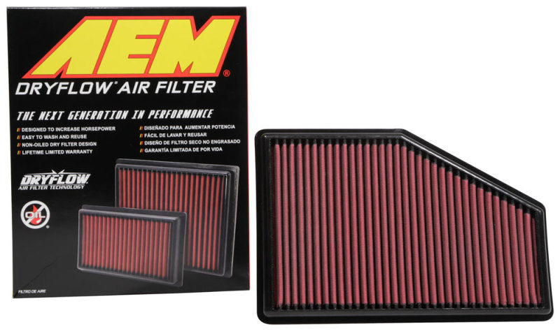 AEM 12-20 Chevrolet Malibu 1.5L/1.8L/2.0L DryFlow Air Filter - GTR Auto