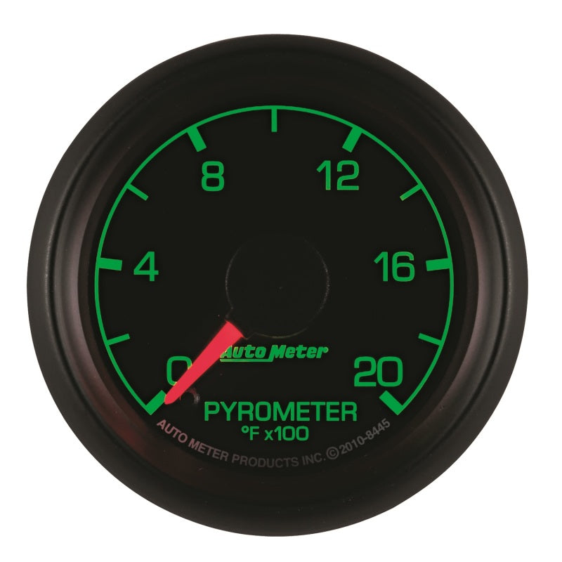 Autometer Factory Match Ford 52.4mm Full Sweep Electronic 0-2000 Deg F EGT/Pyrometer Gauge - GTR Auto