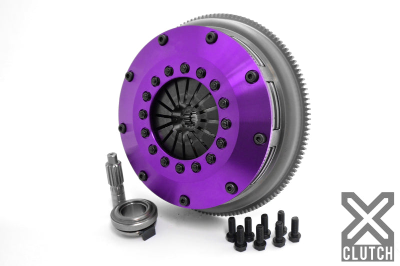 XClutch 02-06 Mini Cooper S 1.6L 8in Twin Solid Ceramic Clutch Kit - GTR Auto