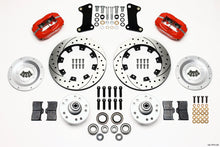 Load image into Gallery viewer, Wilwood Forged Dynalite Front Kit 12.19in Drilled Red 67-69 Camaro 64-72 Nova Chevelle - GTR Auto