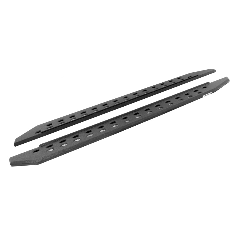 Go Rhino RB20 Slim Running Boards - Universal 87in. - Bedliner Coating - GTR Auto