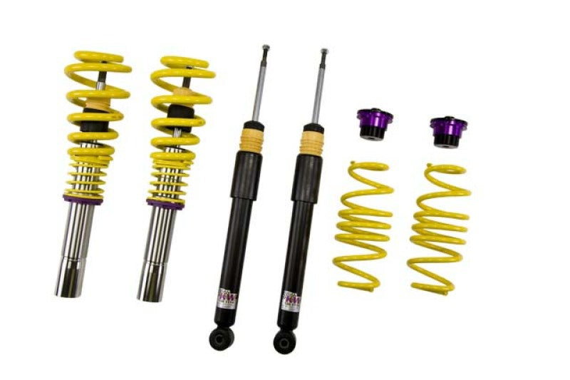 KW Coilover Kit V1 Audi A4 S4 (8K/B8) w/o electronic dampening control Sedan FWD + Quattro - GTR Auto