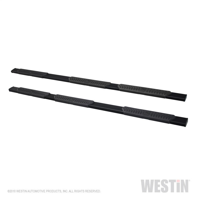 Westin 2019 Chevrolet Silverado/Sierra 1500 Crew Cab (5.5ft) R5 Modular Nerf Step Bars - Black - GTR Auto