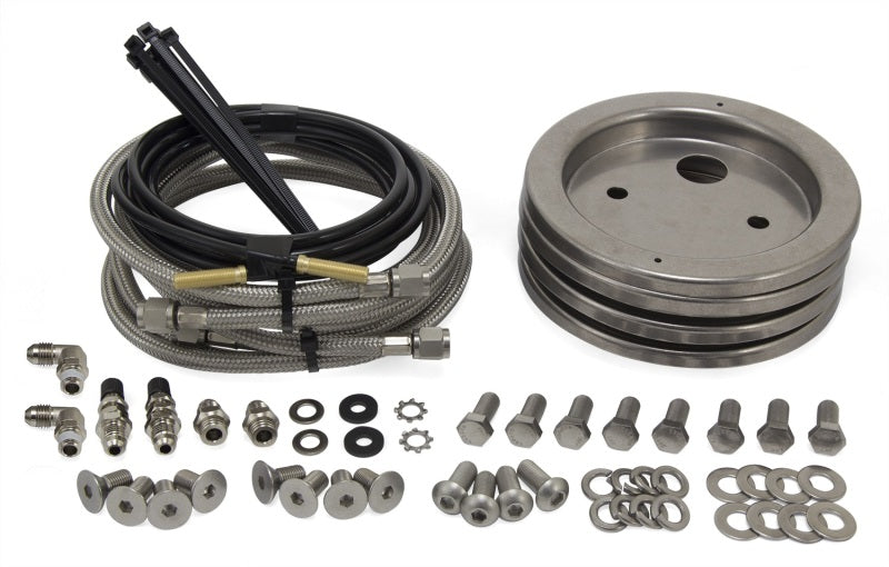 Air Lift Loadlifter 5000 Ultimate Plus Complete Stainless Steel Air Lines Upgrade Kit (Inc 4 Plates) - GTR Auto