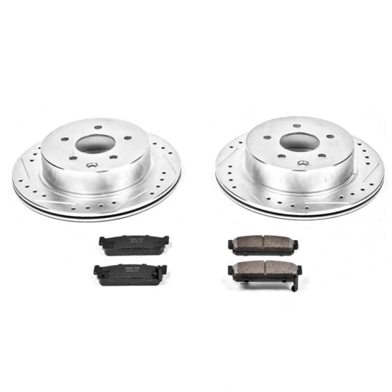 Power Stop 93-97 Infiniti J30 Rear Z23 Evolution Sport Brake Kit K1165