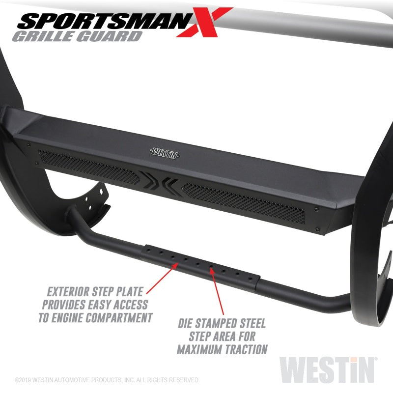 Westin 12-20 Nissan Frontier Sportsman X Grille Guard - Textured Black - GTR Auto