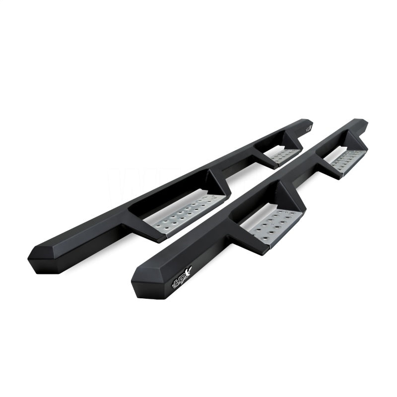 Westin 21-22 Ford Bronco 4DR HDX Stainless Drop Nerf Step Bars - Textured Black - GTR Auto