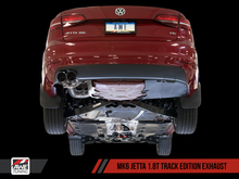 Load image into Gallery viewer, AWE Tuning Mk6 GLI 2.0T - Mk6 Jetta 1.8T Track Edition Exhaust - Diamond Black Tips - GTR Auto