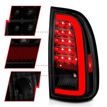 Load image into Gallery viewer, ANZO 00-06 Toyota Tundra (Std. Bed/Reg Cab) LED Taillights w/Light Bar Black Housing Smoke Lens - GTR Auto